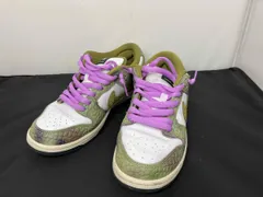 NIKE × AKEXIS SABLONE ナイキ アレクシスサブロン SB DUNK LOW ダンクロー スニーカー 26cm メンズ OIL GREEN マルチカラー系 靴