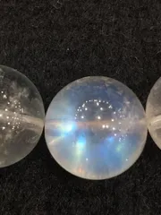 【E32476】5Aレインボームーンストーン  11㎜　ブレスレット　moonstone bracelet