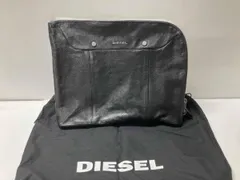 DIESEL ディーゼル セカンドバッグ(持ち手なしバッグ) ブラック 黒