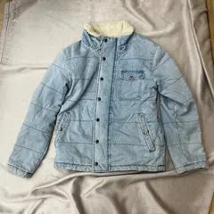 ZIP FIVE　ジップファイブ　デニムジャケット　Mサイズ　ライトブルー　水色　アウター　上着　内側ボア