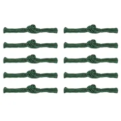 uxcell チャイナボタン 10個セット 中国ボタン 唐装 中華風 装飾 チャイナドレス 留め具 ダークグリ ーン