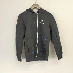 N1051 【puma製】BMW Motorsport プーマ コラボ フルジップ フード付 パーカー Sサイズ ブラック メンズ 長袖 秋冬春 ロゴ