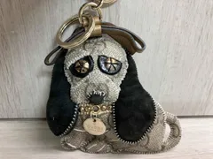 GUCCI GGプラス グッチョリ ビーグルサム キーリング付チャーム
