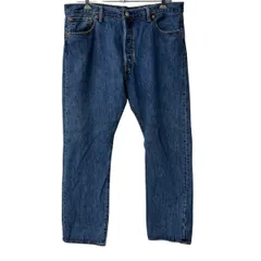 Levi's 501 デニムパンツ W40 ブルー リーバイス ビッグサイズ ジップアップ アメカジ ジーンズ デニム コットン 2601-506