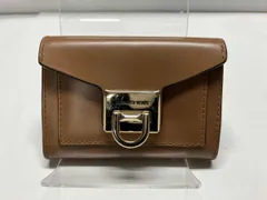 MICHAEL KORS 32T9GNCF1L フラップミディアム財布 キャメル コンパクトウォレット マイケルコース
