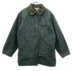 90s USA製 L.L.Bean ハンティングジャケット M グリーン エルエルビーン PRIMALOFT ライナー付き ダック アウター 秋冬物 a801-6246
