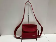 Danton ダントン ショルダーバッグ / 布製・レッド・小さめ