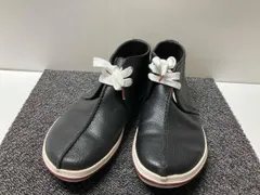 Clarks クラークス サイズUK8 レザー ブラック 黒スニーカー