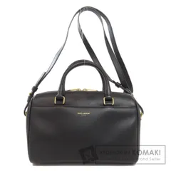 SAINT LAURENT サンローラン ベイビーダッフル 2WAY ハンドバッグ レザー レディース [中古]