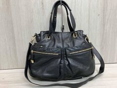 kawakawa 肩掛け可 ビッグジップ カワカワ トートバッグ 革 - メルカリ