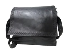 BOTTEGA VENETA ボッテガヴェネタ ショルダーバッグ イントレチャート チェルボ 245169 ブラック レザー ユニセックス