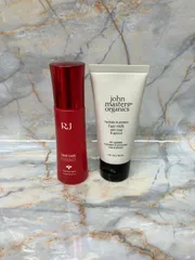 ［美品］john masters organics ジョンマスター オーガニック ヘアミルク 30ml 山田養蜂場 薬用 RJ 地肌ケア エッセンス d 〈薬用育毛剤〉30ml 2個セット セット売り 01-0281