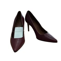 MN4  L'AUTRE CHOSE　ロートレショーズ　パンプス 35.5(22.0) ボルドー  レザー　ポインテッドトゥパンプス　ピンヒール　8.5cmヒール　無地　2000002630302のサムネイル