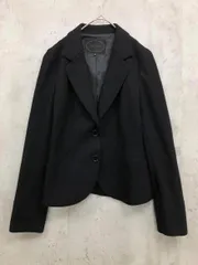 UNTITLED アンタイトル アンゴラ混 ウール ジャケット size2/黒 ◆■ レディース