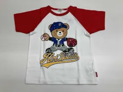 未使用品 MIKI HOUSE ミキハウス ホットビスケッツ ビーンズくん 野球Tシャツ サイズ110