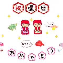 73【還暦祝い　ガーランド 文字変更可】壁面飾り　壁飾り　お祝い　60歳　祝還暦