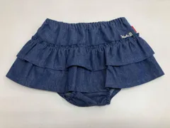 未使用品 MIKI HOUSE ミキハウス ホットビスケッツ スカート付きブルマ 身長70-90