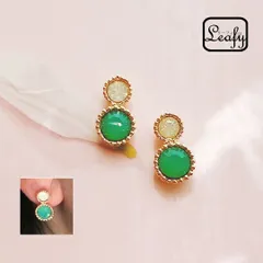 ピアス レディース エメラルド グリーン ジルコニア ピンクゴールド ビジュー 上品 神秘 癒し 春 バレンタイン プレゼント ギフト 新生活 入学式 卒業式 パーティー 軽量 付け心地 大人可愛い アクセント 贈り物 記念日