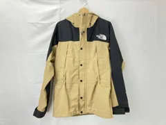THE NORTH FACE ザ ノースフェイス Mountain Light Jacket マウンテンライトジャケット NP11834 サイズM メンズ ベージュ×ブラック系