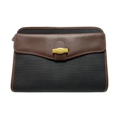 ☆☆dunhill ダンヒル セカンドバッグ クラッチ PVCxレザー メンズ