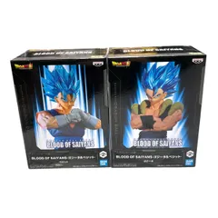 ♪3875 ドラゴンボールスーパー BLOOD OF SAIYANS ゴシータ&ベジット フィギュア サイヤ人ブルー 未使用 未開封 ブラッド・オブ・サイヤンズ 孫悟空 ベジータ DRAGONBALL超