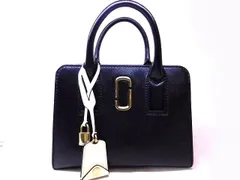 MARC JACOBS マークジェイコブス ハンドバッグ ■ M0013267 LITTLE BIG SHOT MARC ブラック ピンク バッグ □8A