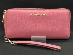 MICHAEL KORS マイケルコース 35T7GTVE7L ラウンドファスナー長財布 ピンク 財布