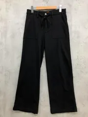 EDWIN エドウィン   BODY FIRE 暖 裏起毛  ジャージーズ イージーベイカーワイド デニムパンツ sizeM/黒◆■レディース