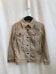 KUMIKYOKU ベージュ デニム ジャケット(S)