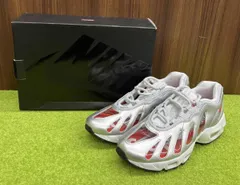 NIKE ナイキ エアマックス96S Supreme サイズ28 cm メタリックシルバー×レッド×クリア CV7652-001 スニ-カ- 箱付 メンズ シューズ 靴