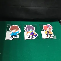 5848　CRAZY　RACCOON　DMM　スクラッチ　ステッカー3枚セット【未開封新品】