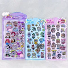 クライベイビー　おしりシール　ぷくぷくシール　３枚セット