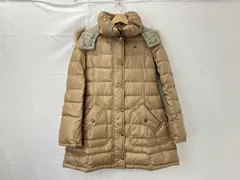 BURBERRY BLUE LABEL バーバリーブルーレーベル E1A09-471-40 ダウンコート サイズ38 レディース キャメル系 ライトブラウン系