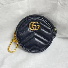 GUCCI グッチ コインケース　GGマーモント　コインパース　キルティング　黒 A112810 S