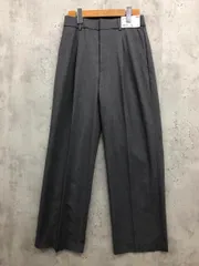 新品 UNIQLO ユニクロ 221-469854 タックワイド パンツ sizeM/グレー ■■ レディース