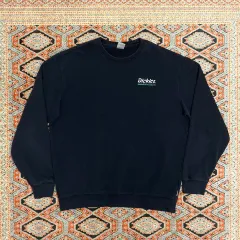 ディッキーズ 文字ロゴ ネイビー スウェット Tシャツ メンズ XL