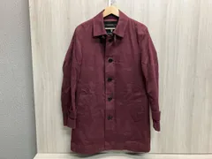 BLACK LABEL CREST BRIDGE ブラックレーベル クリストブリッジ51A30-702-16 サイズM ステンカラーコート 赤紫 ライナー付き