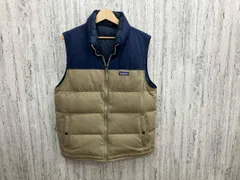 Patagonia パタゴニア ダウンベスト リバーシブル ネイビー ベージュ STY27587
