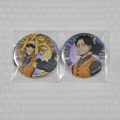 オールマイト＆相澤 ジャンプフェスタ ホログラム 缶バッジ セット 僕のヒーローアカデミア ヒロアカ グッズ