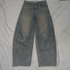 GU ワイドデニム テーパード M