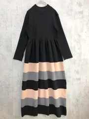 Bou Jeloud ブージュルード 5315091 ニット ワンピース sizeF/マルチカラー ◆■ レディース