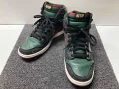 Nike ナイキSB Dunk High Premium SB 'RESN'スニーカー /サイズ27.5cm グリーン・ブラック・レッド 313171-362