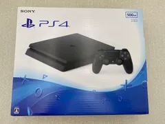 ◆PlayStation4 スリム 500GB ジェット・ブラック （CUH－2000AB01）　動作品　0012567915