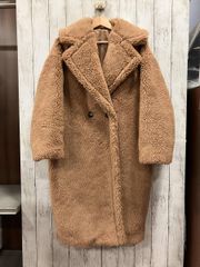 ELFRANK 【2025AW】テディベア ボアコート ボアジャケット ミドル丈