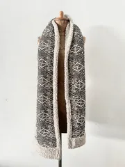 【美品】mina perhonen　 symphony 　ボアマフラー　　のサムネイル