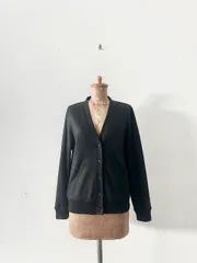【美品】DRESSTERIOR　ウール100％ストレッチジャージーカーディガンのサムネイル