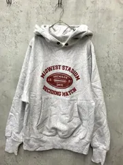 Ungrid アングリッド 112162740001 クラックロゴプリント プルオーバー パーカー sizeF/グレー ■■ レディース