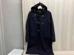 BALENCIAGA ネイビー ダッフルコート（46）※右下トグルボタン破損有