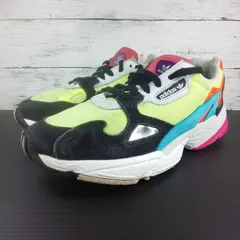 ADIDAS FALCON W アディダスファルコン ダブリュー イエロー 黄  25.5cm メンズ スニーカー CG6210 L04546