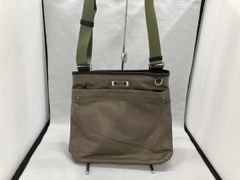 Felisi フェリージ グレー ナイロン サコッシュ　トラベルパスケース Felisi フェリージ グレー ナイロン サコッシュ トラベルパスケース